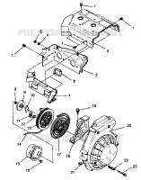 VENTILADOR CAJA   MONTAJE DE RETROCESO LITE 0943433,STARLITE 0943427 and  LITE DE (4924992499045A)