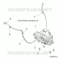 DRIVE TRAIN, FRONT MONTAJE DE ENGRANAJES