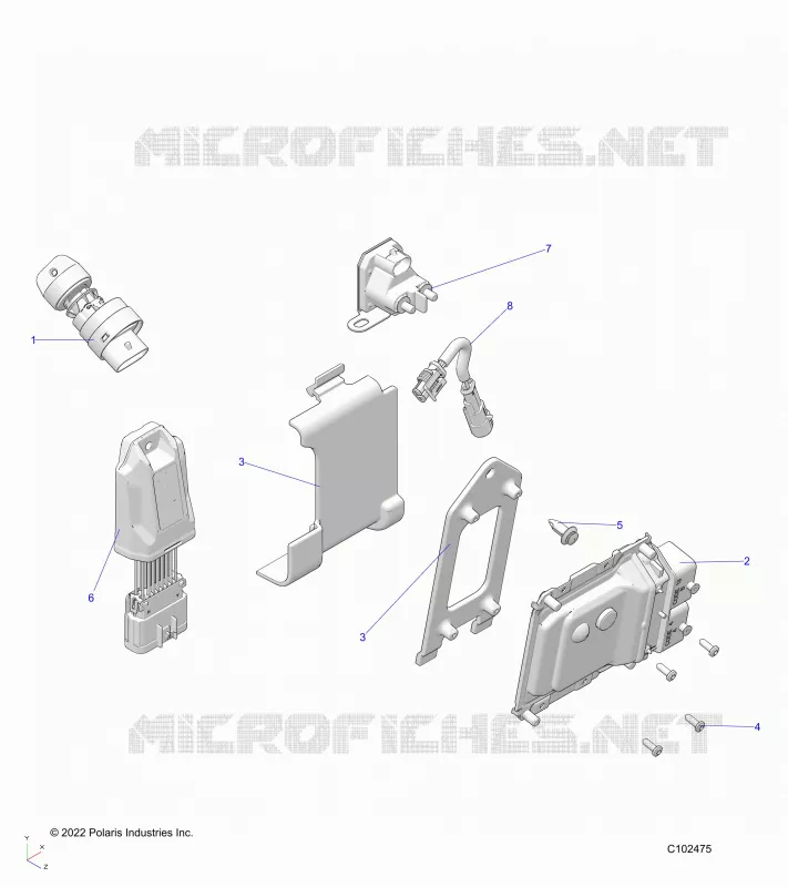 ELECTRICA, SWITCHES, SENSORS AND ECM