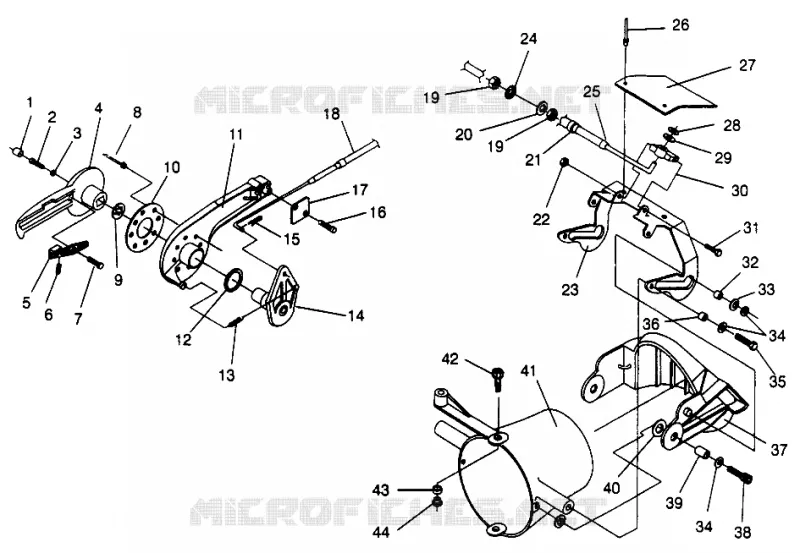 MARCHA ATRÁS SLT 780 B964588 and  Intl. SLT 780 I964588 (4935683568B011)