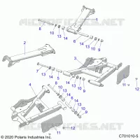 SUSPENSION TRASERA CONTROL ARMS