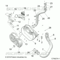 TREN, CLUTCH COVER AND DUCTING