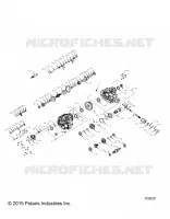 TREN, PRINCIPAL GEARCASE INTERNALS