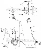 SISTEMA DE COMBUSTIBLE SLT 780 B964588 and  Intl. SLT 780 I964588 (4935683568A010)