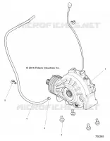 DRIVE TRAIN, FRONT MONTAJE DE ENGRANAJES