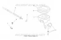 CONTROLES Y ACELERADOR ASM. and CABLE