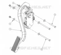 PEDAL ACELERADOR