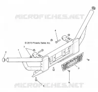 CHASSIS, FRONT PARACHOQUES