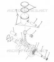 CIGUEÑAL AND PISTÓN 250 4X4 / W928127 (4922872287C014)