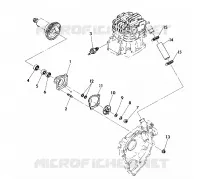 BOMBA DE AGUA ASSEMBLY 350 4X4 / W928139 (4922832283040A)