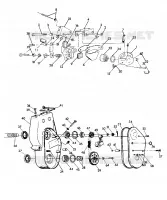 FRENO AND CADENACASE ALL SWEDISH SNOWMOBILES LESS SUPERTRAK, WIDETRAK   LITE (4922482248001A)