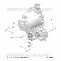 TREN, GEARCASE MOUNTING