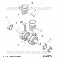 ENGINE, PISTON AND CIGUEÑAL
