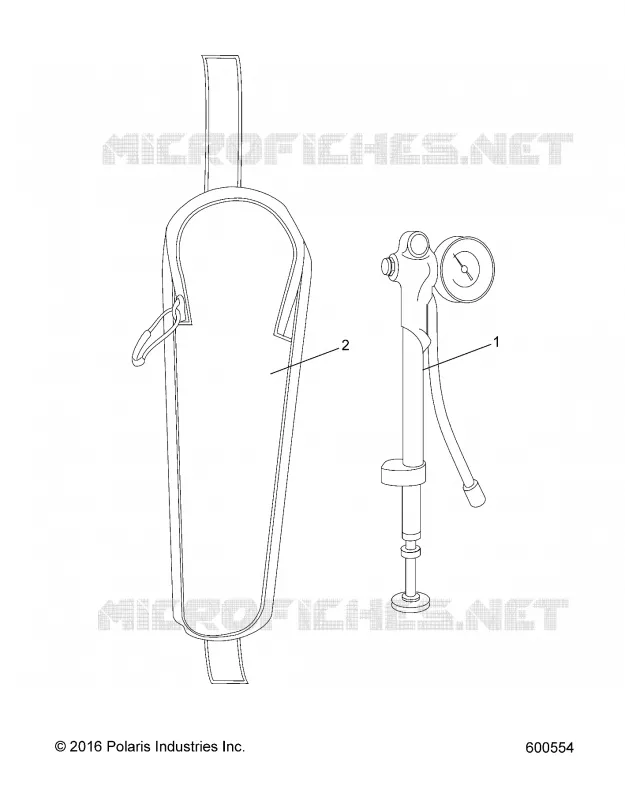 SUSPENSION, AIR PUMP-CHOQUE