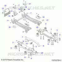 ASIENTO MOUNTING, FRONT