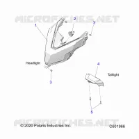 ELECTRICA, HEADLIGHT AND TAILLIGHT
