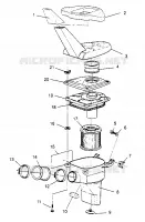 CAJA DE AIRE Trail Blazer W957221 (4930363036A014)
