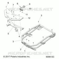 CHASSIS, RACK ASM., ADVENTURE