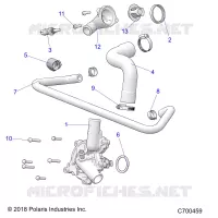 MOTOR, WATERPUMP AND BYPASS