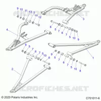 SUSPENSIÃ“N DELANTERA CONTROL ARMS