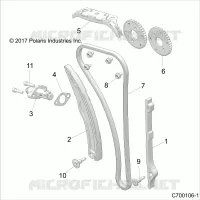 LA CADENA DE LEVAS AND TENSIONER