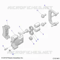 BRAKES, PINZA TRASERA
