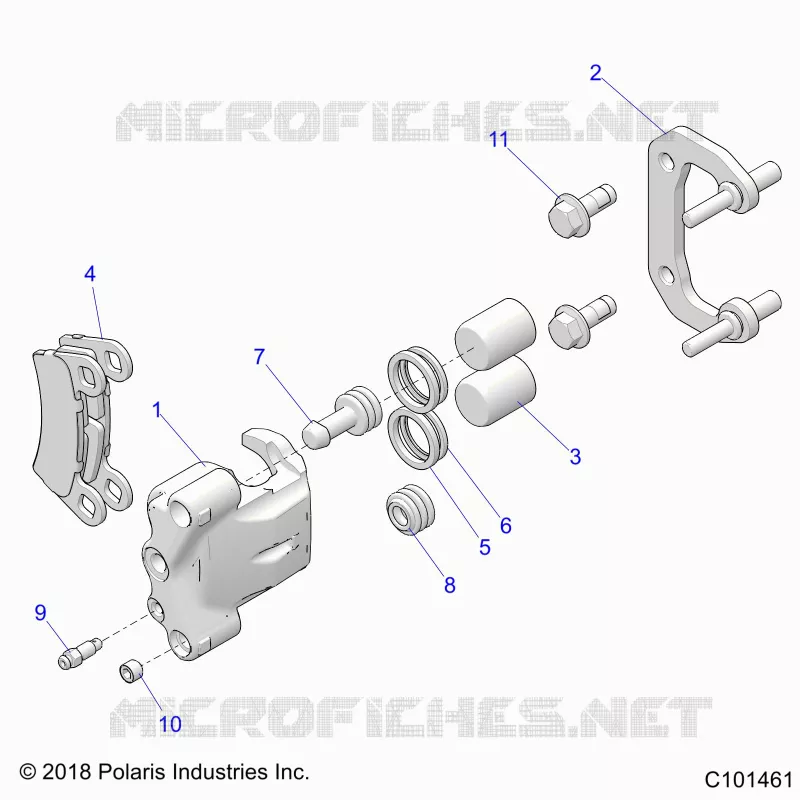 BRAKES, PINZA TRASERA