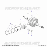 ENGINE, CIGUEÑAL AND PISTON