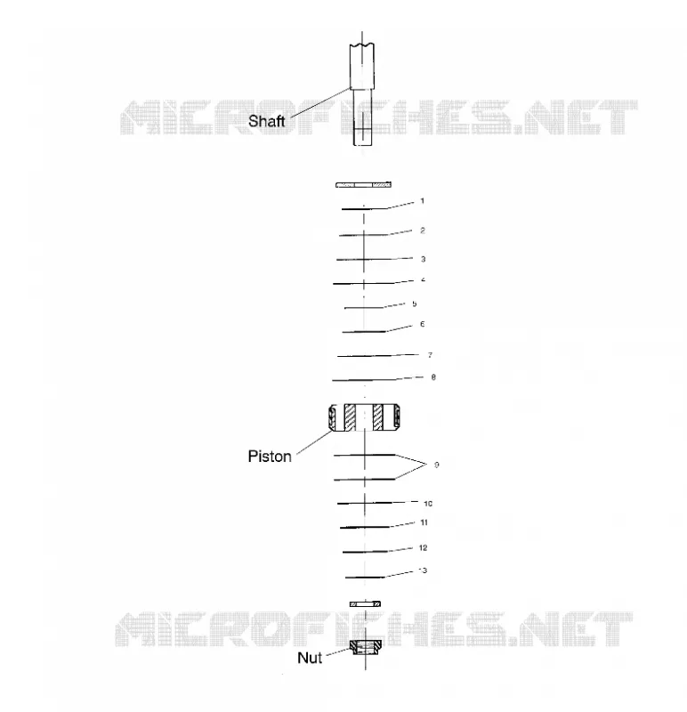 válvulas de los amortiguadores