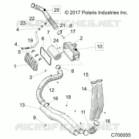 ENGINE, TOMA DE AIRE SYSTEM