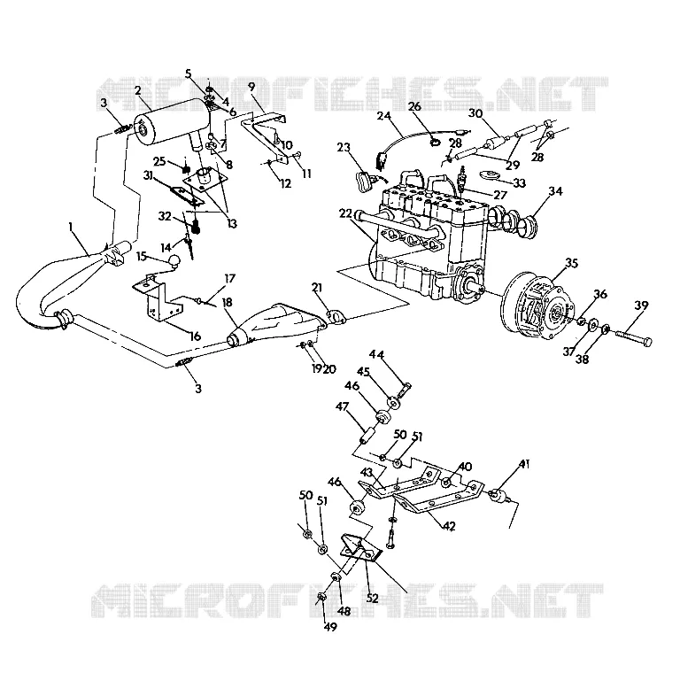 MONTAJE DEL MOTOR RXL/RXL SKS (4921322132031A)