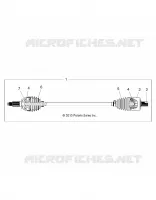 TREN, FRONT HALF SHAFT