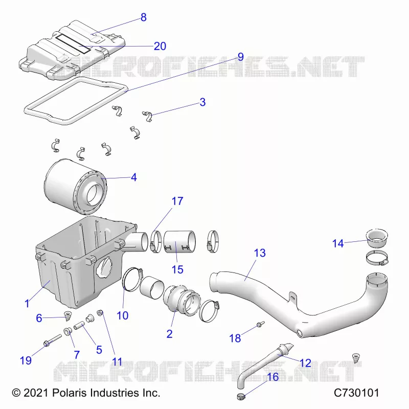 ENGINE, TOMA DE AIRE SYSTEM