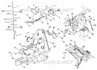 ELECTRICA/LUZ DE LA COLA MAGNUM 4X4 W97AC42A,  SWEDISH MAGNUM 4X4 S97AC42E AND (4940834083C008)