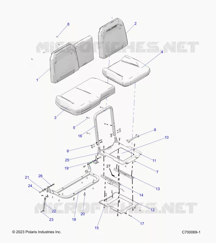 ASIENTO ASM. AND SLIDER