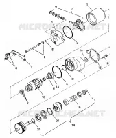 MOTOR DE ARRANQUE 4X4 350L S938139 (4924342434042A)