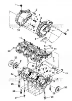 CAJA DEL CIGÜEÑAL ASSEMBLY SL 650 / B934058 (4924732473021A)