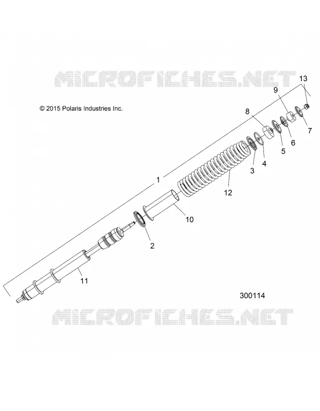 SUSPENSION DELANTERA STRUT, HD