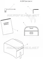 KIT DE HERRAMIENTA and CARGO STORAGE BAG