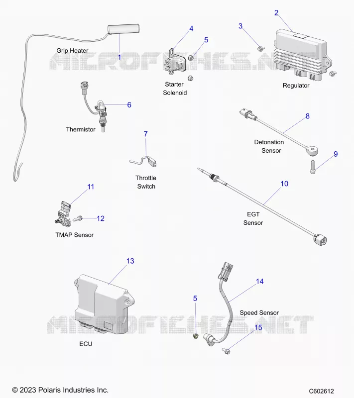 ELECTRICA, COMPONENTS