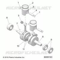 ENGINE, PISTON AND CIGUEÑAL