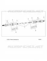 DRIVE TRAIN, HALF EJE TRASERO