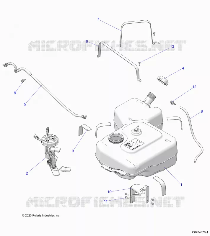 SISTEMA DE COMBUSTIBLES, FUEL TANK