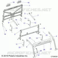 CHASSIS, CAB BASTIDOR