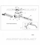 FRENO FRONTAL BRAKE LEVER AND MASTER CYLINDER