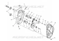 CADENACASE ASSEMBLY 440 XCR 0951660 (4929112911B009)