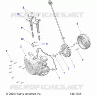 ELECTRICA, IGNITION SYSTEM, W/STATOR COVER
