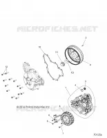 ENGINE, STATOR AND COVER