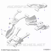 SUSPENSION TRASERA CONTROL ARMS