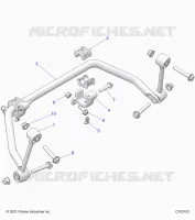 SUSPENSION, FRONT, BARRA ESTABILIZADORA